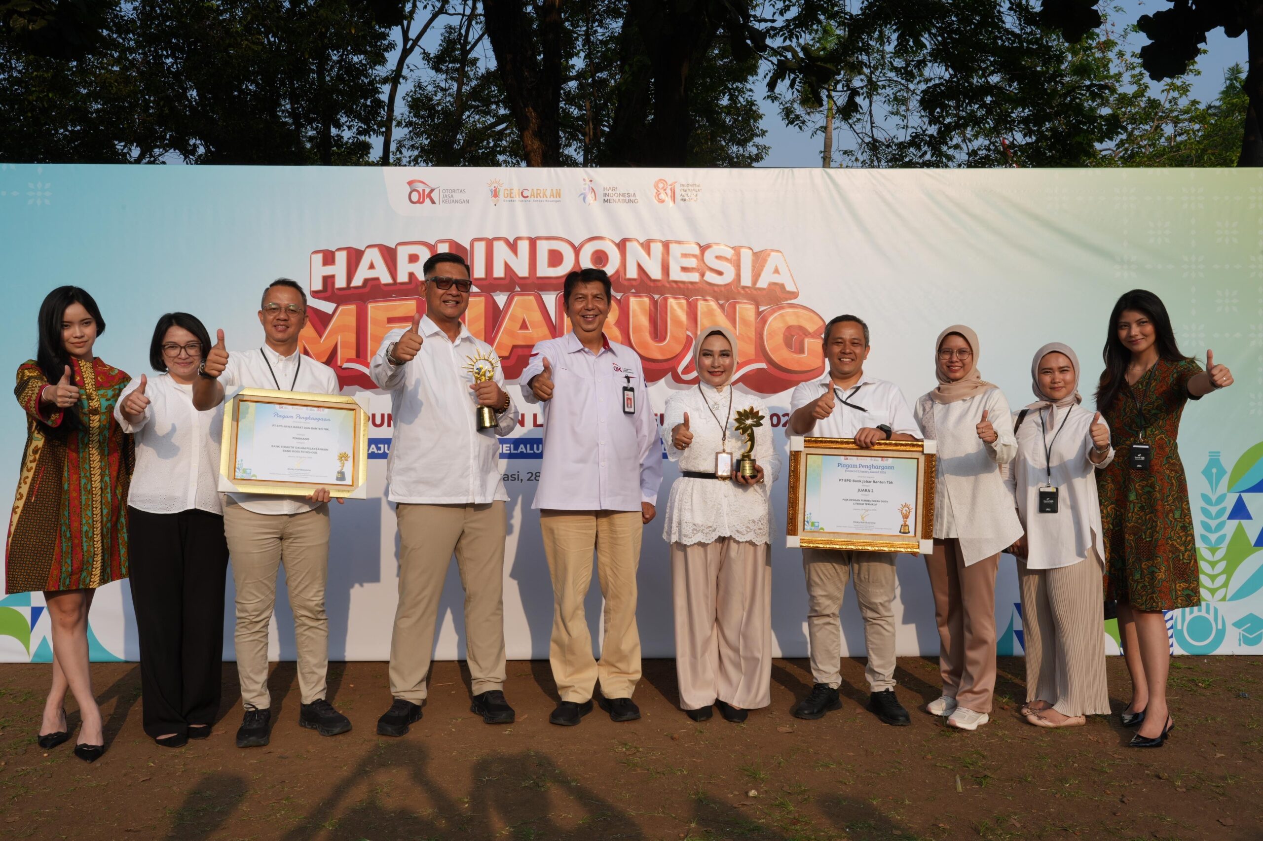 Bank BJB Raih Dua Penghargaan OJK Berkat Literasi Keuangan