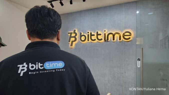 Transaksi Saham AS di Bittime Melonjak 2,5 Kali Lipat