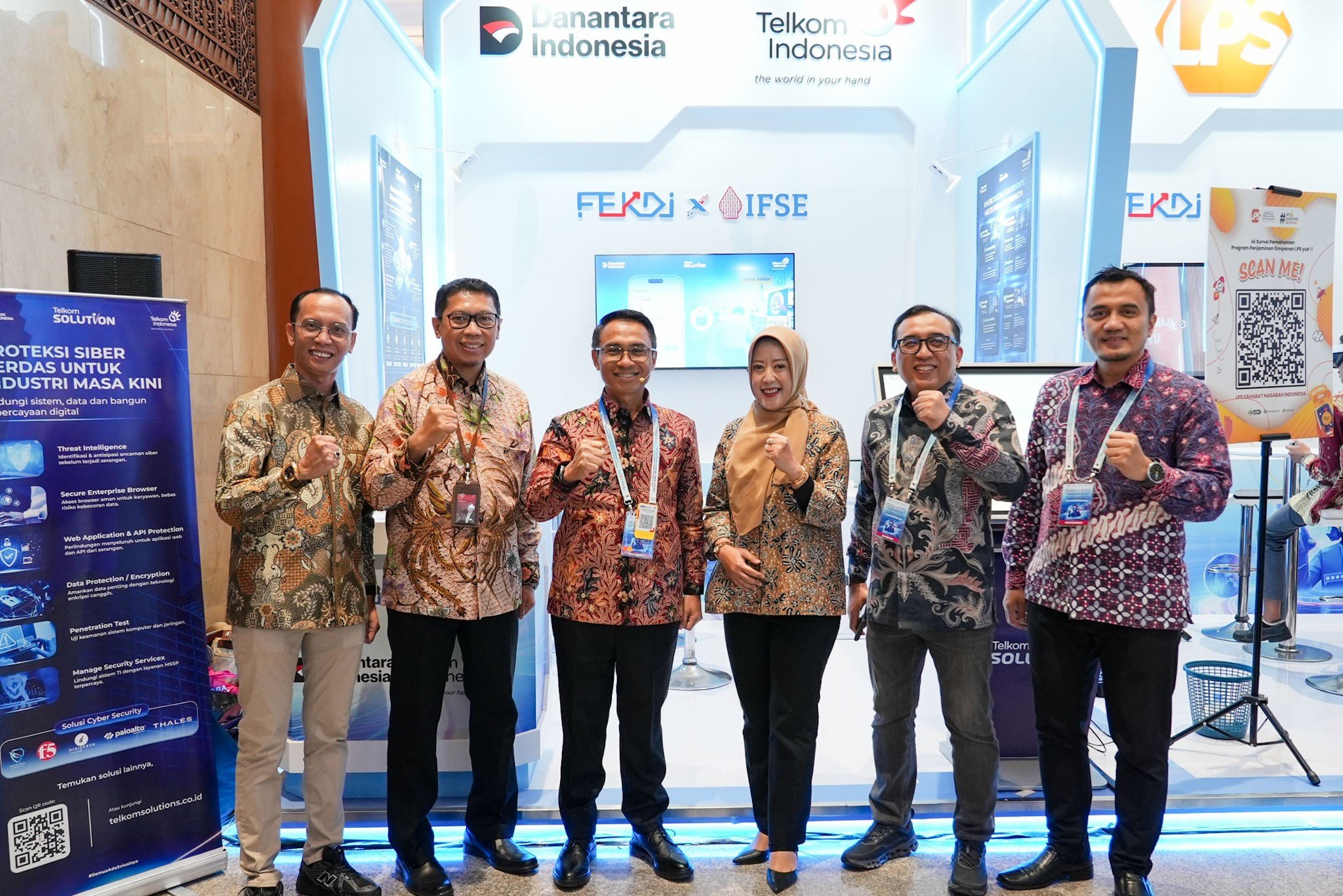 Telkom Solution Perkuat Ekosistem Keuangan Digital di FEKDI x IFSE 2026