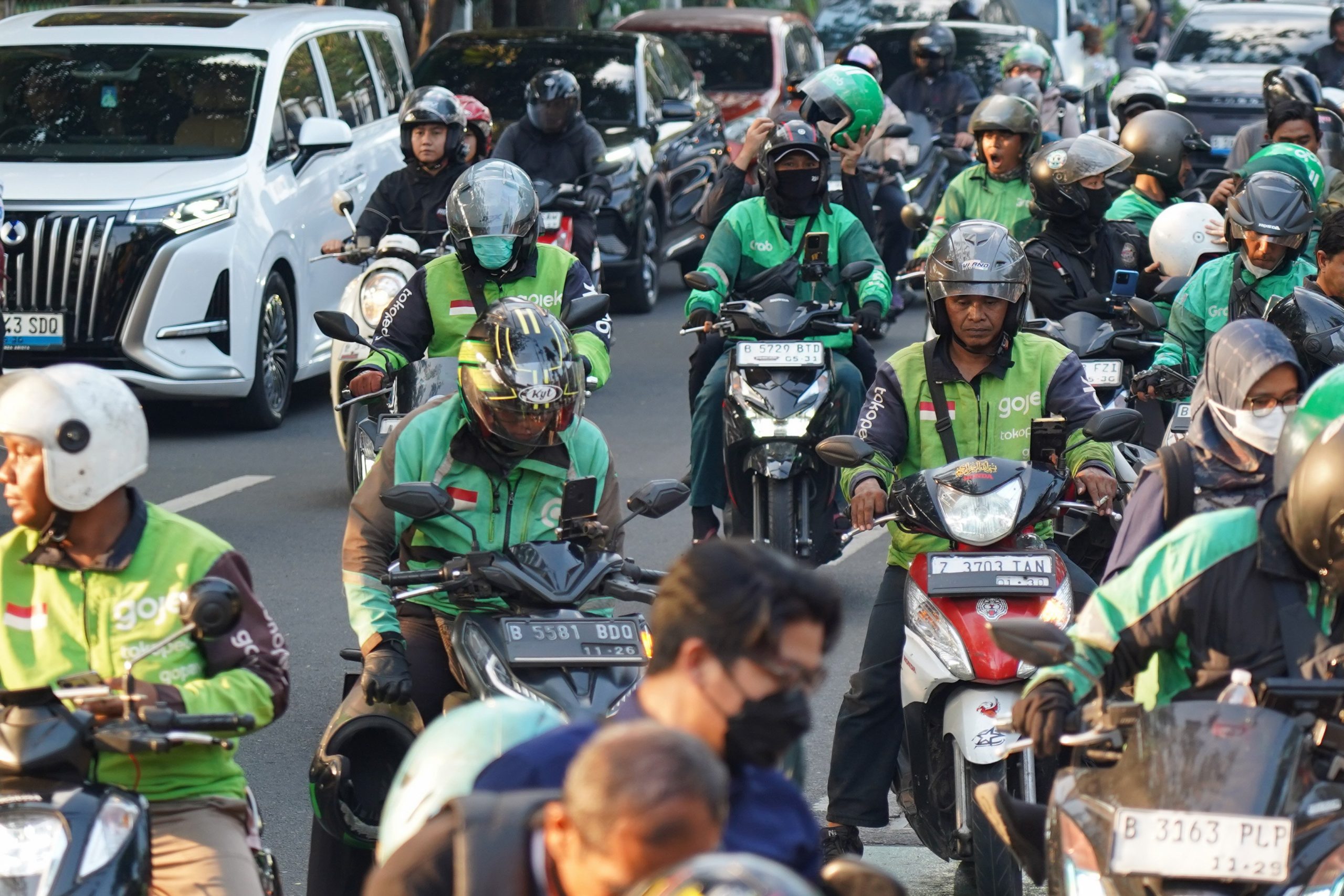 Respons Maxim, Grab, dan Gojek Terkait Aksi Demo Driver Ojol